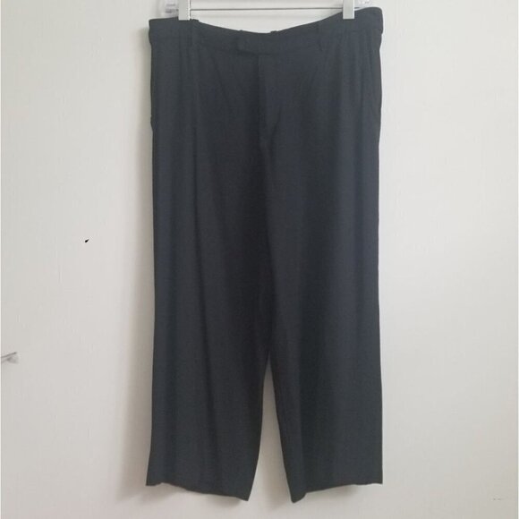 IRO | Daril Cropped Culottes Pants wide leg Black sz 42 - Picture 3 of 9
